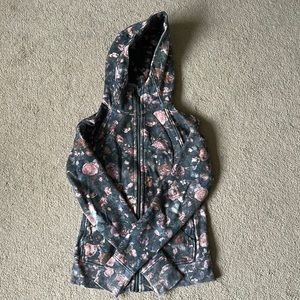 Lululemon floral sweatshirt.